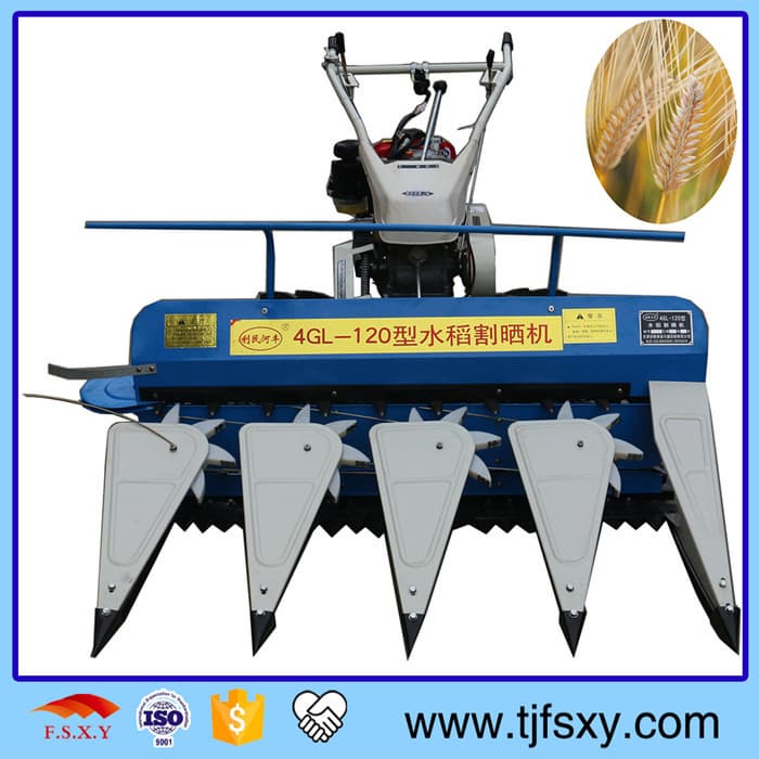 Mini Rice Harvester Small Farm Equipment Made In China